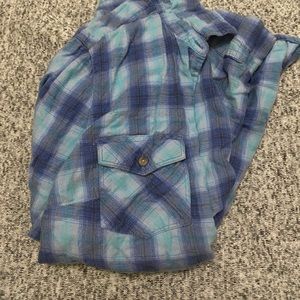 Blue flannel